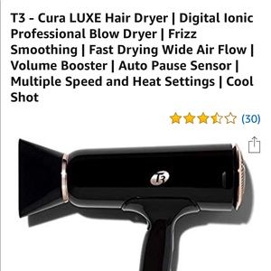 T3 Cura Luxe hair dryer